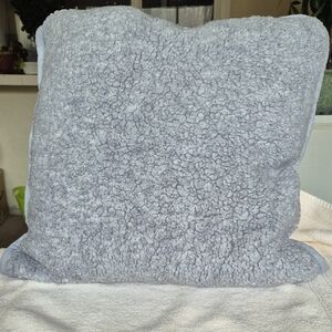 UGG Cream and Gray Sherpa Accent 20x20 Throw Pillows.